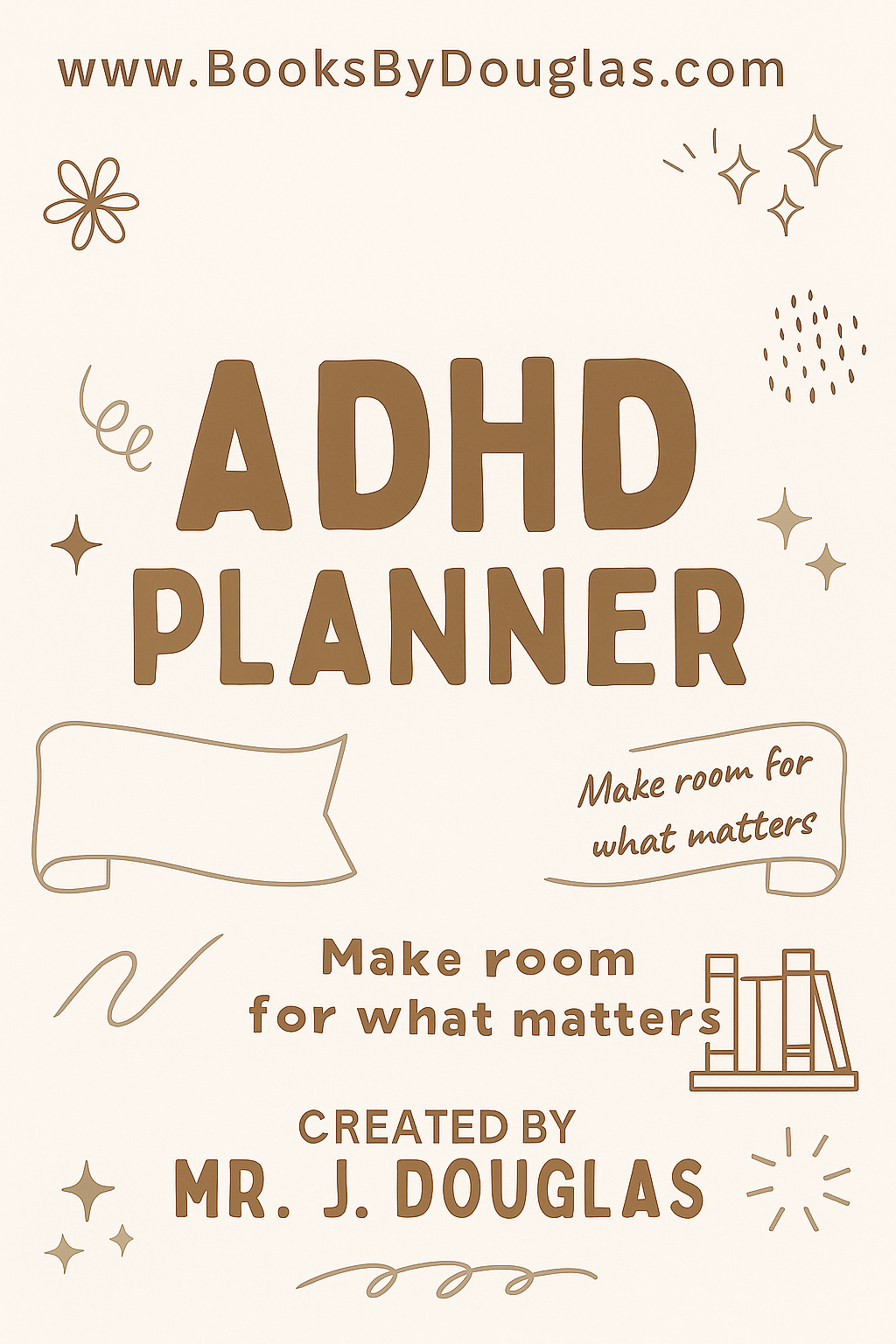 The ADHD Planner | 15-Page Printable Focus & Productivity Organizer