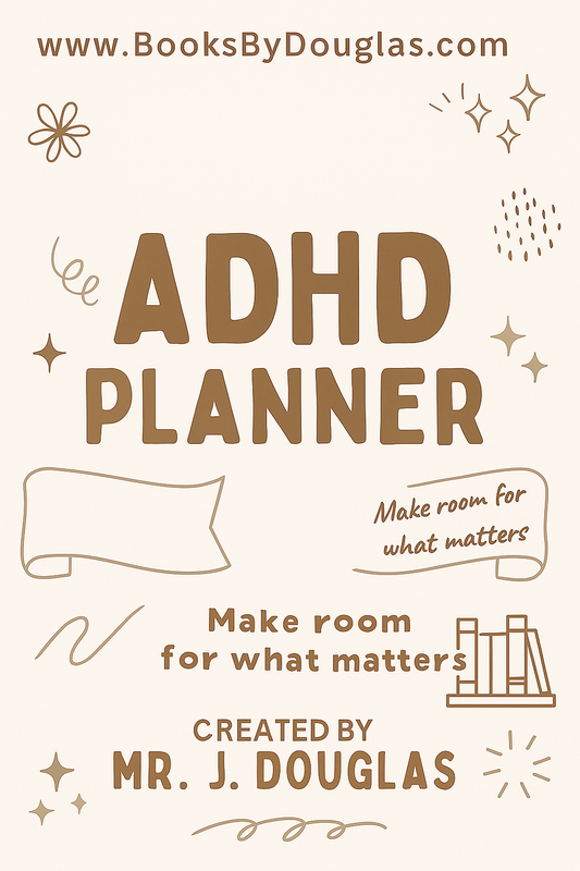 The ADHD Planner | 15-Page Printable Focus & Productivity Organizer