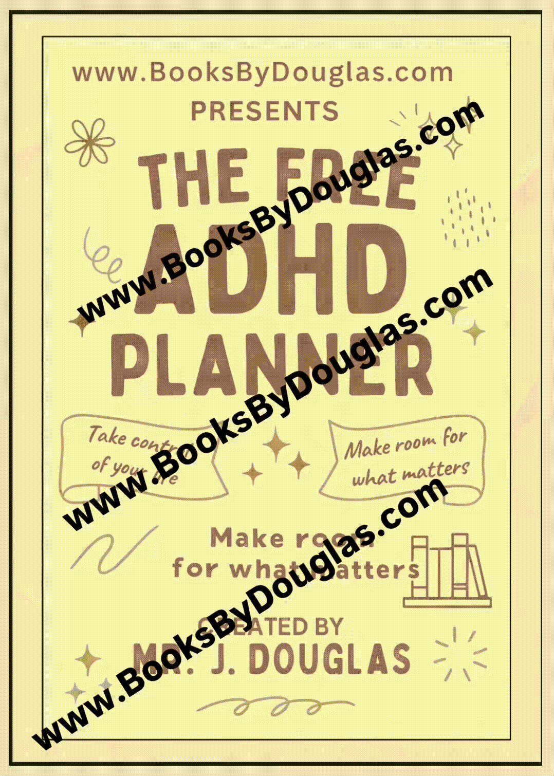 The ADHD Planner | 15-Page Printable Focus & Productivity Organizer