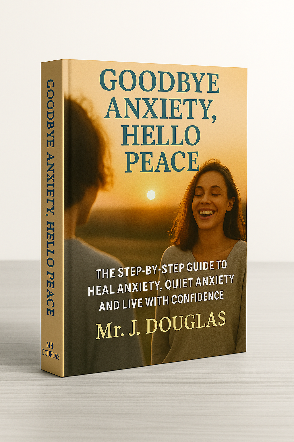 Goodbye Anxiety, Hello Peace: The Step-by-Step Guide to Heal Anxiety, Quiet Overthinking & Live with Confidence [ PAPERBACK EDITION ]